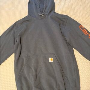Carhartt Men's Blue/Gray Hoodie